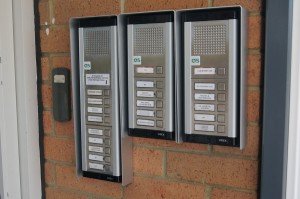 Carlton business centre entry system